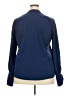 Unbranded Blue Long Sleeve Blouse Size 20 (estimated, tall) - photo 2