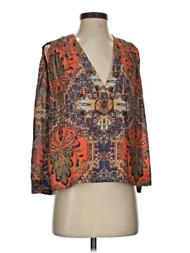 Free People 3/4 Sleeve Blouse