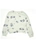 Splendid 100% Polyester Floral Blue White Sweatshirt Size 14 - 16 - photo 1