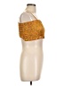 Taleen Yellow Sleeveless Blouse Size L - photo 4