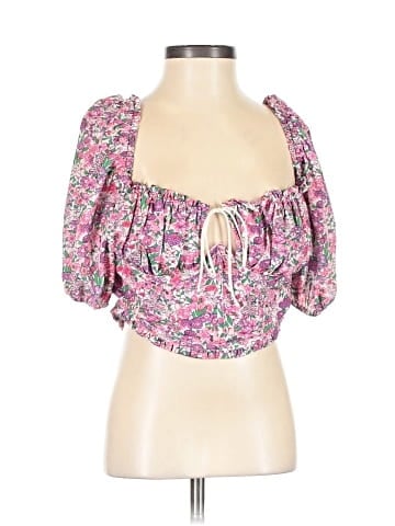 For Love & Lemons 3/4 Sleeve Blouse (view 1)