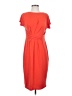 Anne Klein Solid Orange Cocktail Dress Size 4 - photo 1