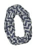 Unbranded Houndstooth Blue Scarf One size - photo 1