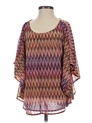 JLo by Jennifer Lopez 3/4 Sleeve Blouse (view 1)