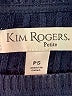 Kim Rogers 100% Cotton Stripes Blue Pullover Sweater Size S - photo 7
