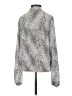 H&M 100% Polyester Print Silver Track Jacket Size 4 - photo 2