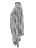 H&M 100% Polyester Print Silver Track Jacket Size 4 - photo 5