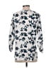 Allison Joy 100% Polyester Gray 3/4 Sleeve Blouse Size S - photo 2