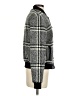 Rachel Zoe Houndstooth Gray Wool Coat Size 2 - photo 4