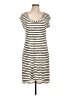 Cato Stripes Ivory Casual Dress Size L - photo 1