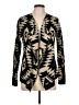 Adam Levine 100% Acrylic Black Kimono Size L - photo 1