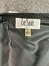 Le Suit Solid Black Formal Skirt Size 12 - photo 4