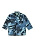JR. G.I. Camo Blue Long Sleeve Button-Down Shirt Size 6 - photo 1