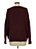 Assorted Brands Solid Burgundy Pullover Sweater Size L - photo 2