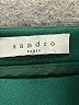 Sandro Solid Green Formal Skirt Size Med (2) - photo 4