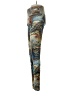 Soft Surroundings Print Blue Leggings Size XS - photo 5