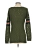 Pink Rose 100% Acrylic Green Pullover Sweater Size S - photo 2