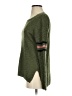 Pink Rose 100% Acrylic Green Pullover Sweater Size S - photo 5