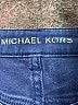 MICHAEL Michael Kors Chevron-herringbone Blue Jeans Size 6 - photo 7