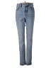 Madewell Solid Blue Jeans Size 28 waist - photo 1