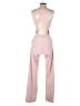 Express Solid Pink Jumpsuit Size XS - photo 2