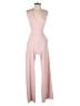 Express Solid Pink Jumpsuit Size XS - photo 1