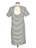 Everly Stripes Ivory Casual Dress Size L - photo 2
