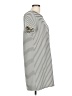Everly Stripes Ivory Casual Dress Size L - photo 4