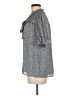 Pleione 100% Polyester Gray 3/4 Sleeve Blouse Size M - photo 5
