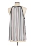 Roz & Ali 100% Polyester White Sleeveless Blouse Size L - photo 2
