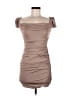 TOBI Solid Tan Cocktail Dress Size M - photo 1
