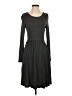 DB Moon Solid Gray Casual Dress Size S - photo 1
