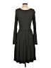 DB Moon Solid Gray Casual Dress Size S - photo 2