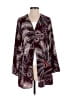 Pleione 100% Polyester Burgundy Cardigan Size S - photo 1