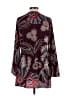 Pleione 100% Polyester Burgundy Cardigan Size S - photo 2
