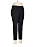 INC International Concepts Solid Black Active Pants Size 14W - photo 1