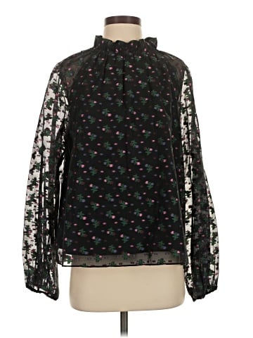 Cynthia Rowley Long Sleeve Blouse (view 1)