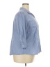 St. John's Bay Blue 3/4 Sleeve Button-Down Shirt Size 2X - photo 4