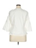 Boston Proper 100% Cotton White 3/4 Sleeve Blouse Size XL - photo 2
