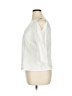Boston Proper 100% Cotton White 3/4 Sleeve Blouse Size XL - photo 5