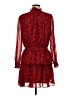 NSR 100% Polyester Paisley Red Casual Dress Size M - photo 2