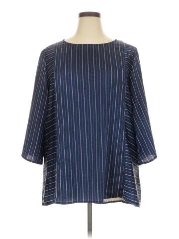 Suzanne Betro 3/4 Sleeve Blouse (view 1)