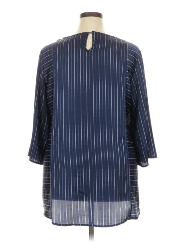 Suzanne Betro 3/4 Sleeve Blouse (view 2)