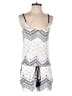 Lascana for Venus 100% Viscose Chevron-herringbone White Romper Size XS - photo 1