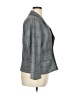Brass Plaid Gray Blazer Size 14 - photo 4
