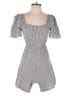 Shein Checkered-gingham Gray Romper Size 2 - photo 1