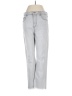 Ann Taylor LOFT Chevron-herringbone Silver Gray Jeans Size 28 waist - photo 1