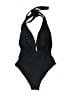 Cupshe Solid Black One Piece Swimsuit Size XS - photo 1