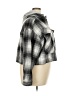Spoon Jeans 100% Polyester Plaid Gray Jacket Size 2X - photo 4