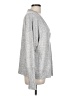 Evereve Metallic Silver Pullover Sweater Size L - photo 4